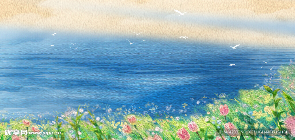 油画风景