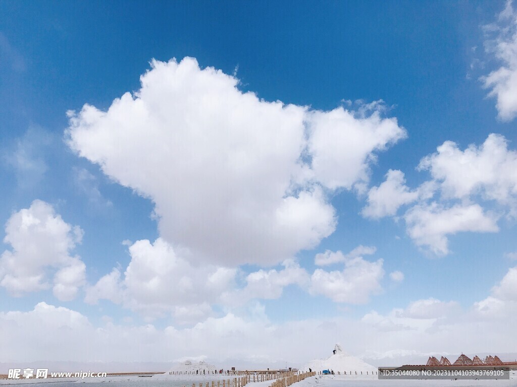 茶卡盐湖天空一号