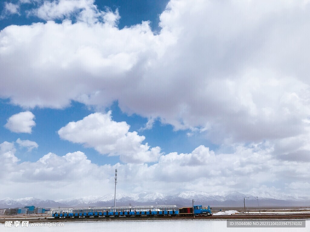 茶卡盐湖天空一号