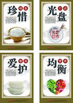 食堂文化海报