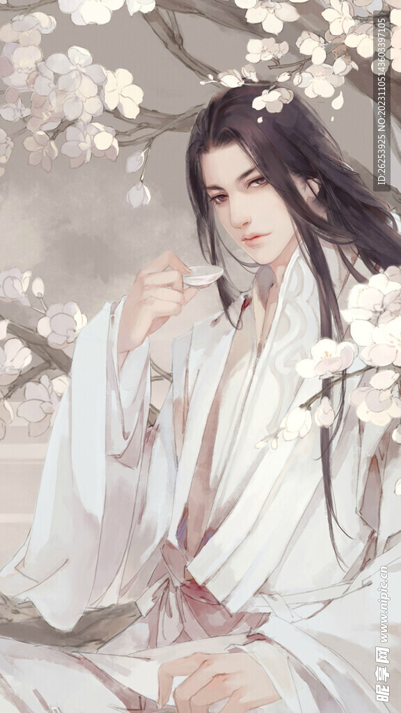 手绘插图   简约   古风 
