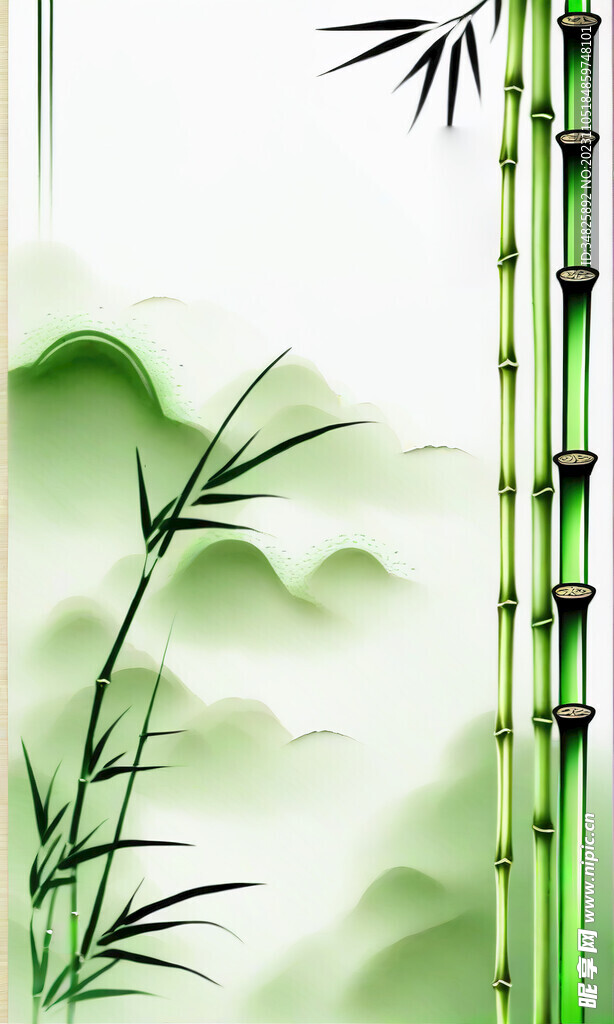 水墨山水画