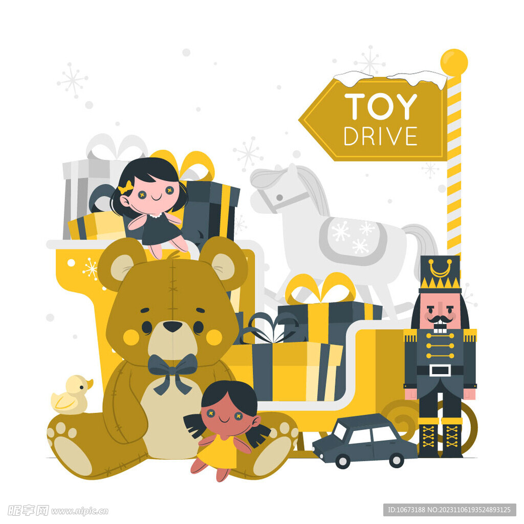 各种玩具 