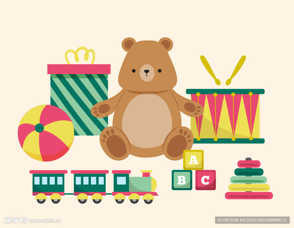 各种玩具 