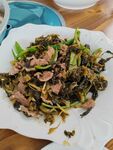 酸菜炒肉