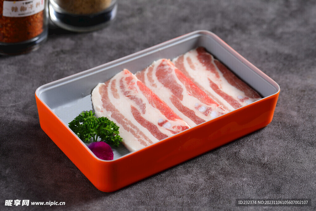 黑猪五花肉