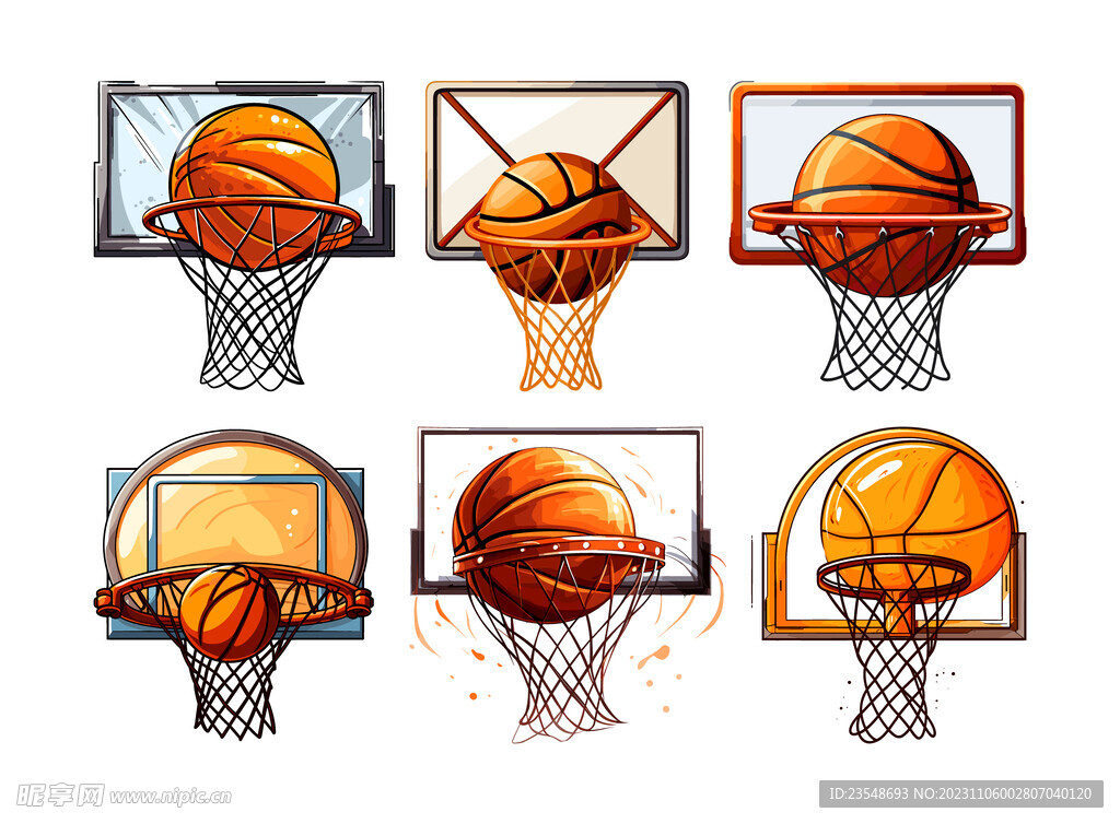 篮球插画