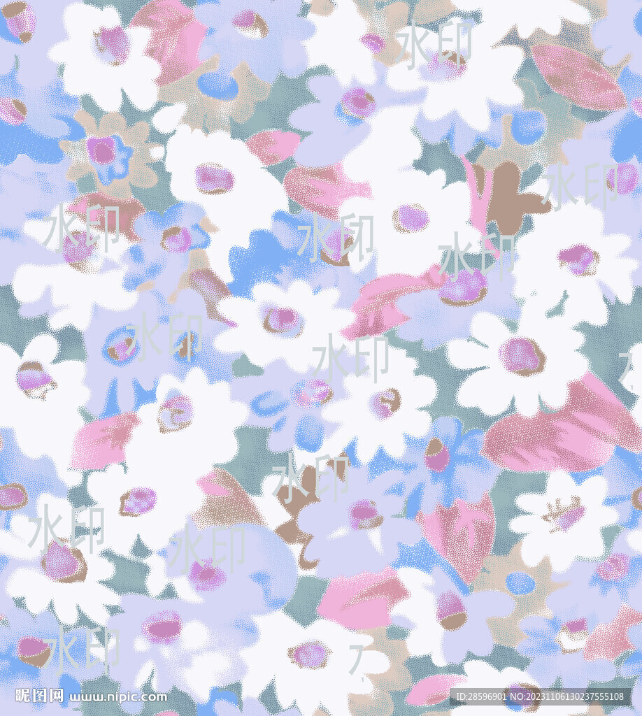 泥点小碎花