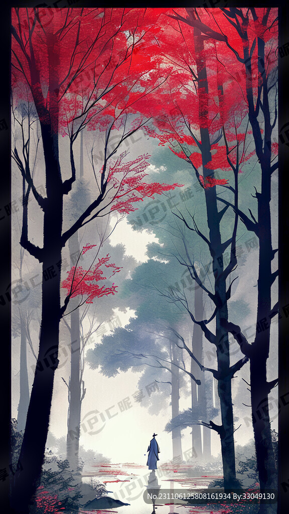侠客 走向森林 前面光芒