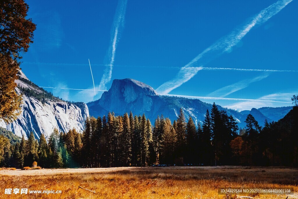 秋季山林风景