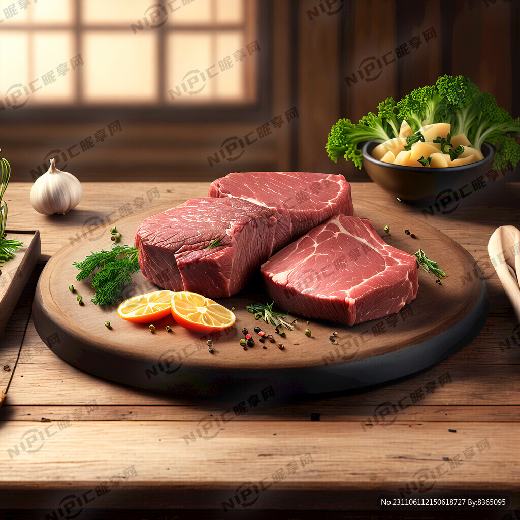 牛肉面桌面展示 木质桌面
