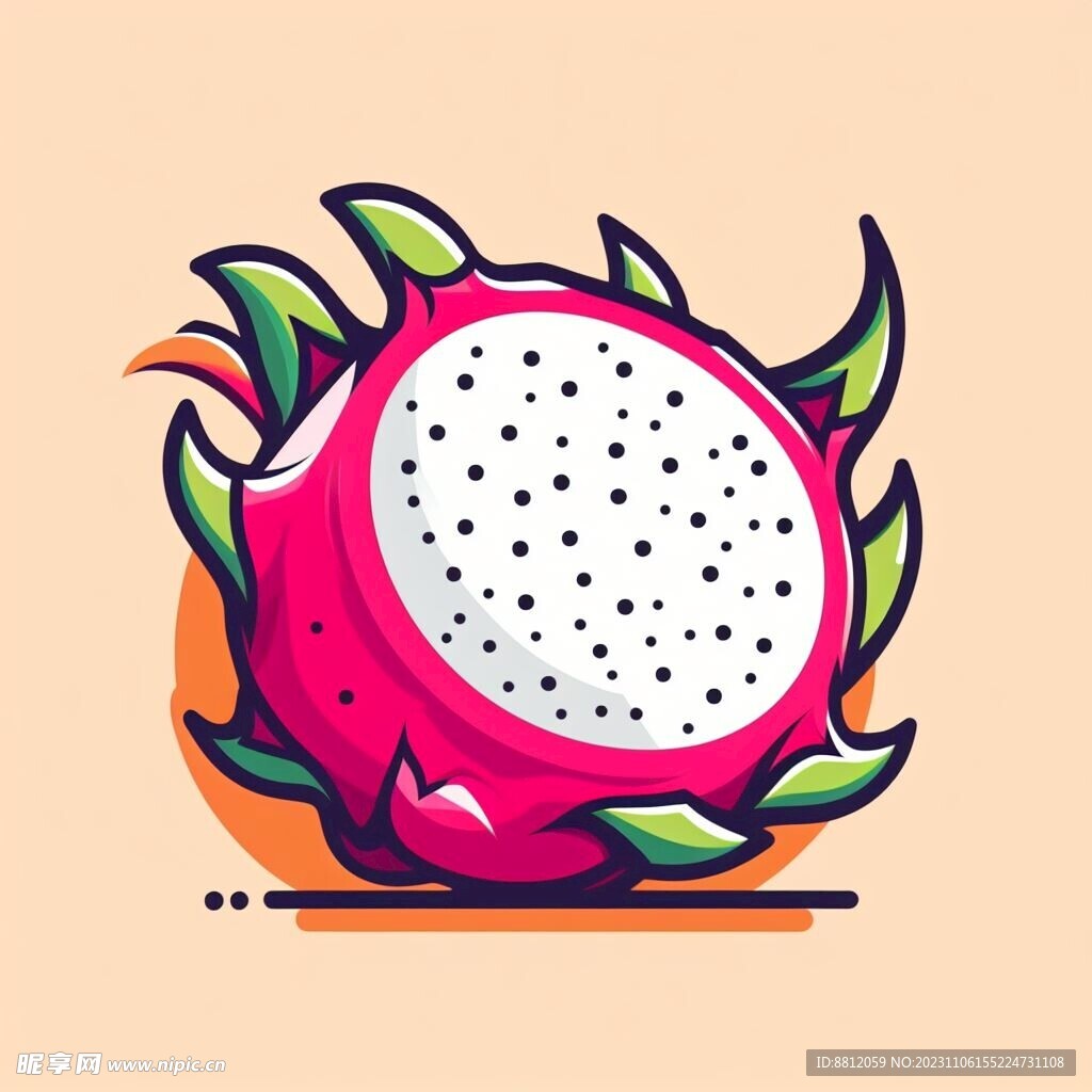创意火龙果设计
