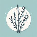 创意抽象植物