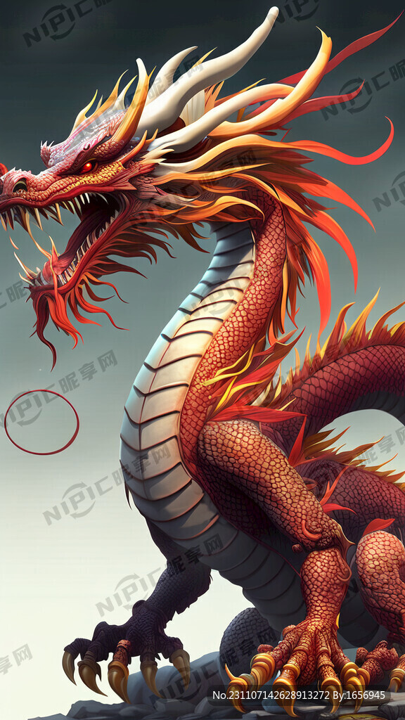 AI创作图大龙nipic.com-昵图网