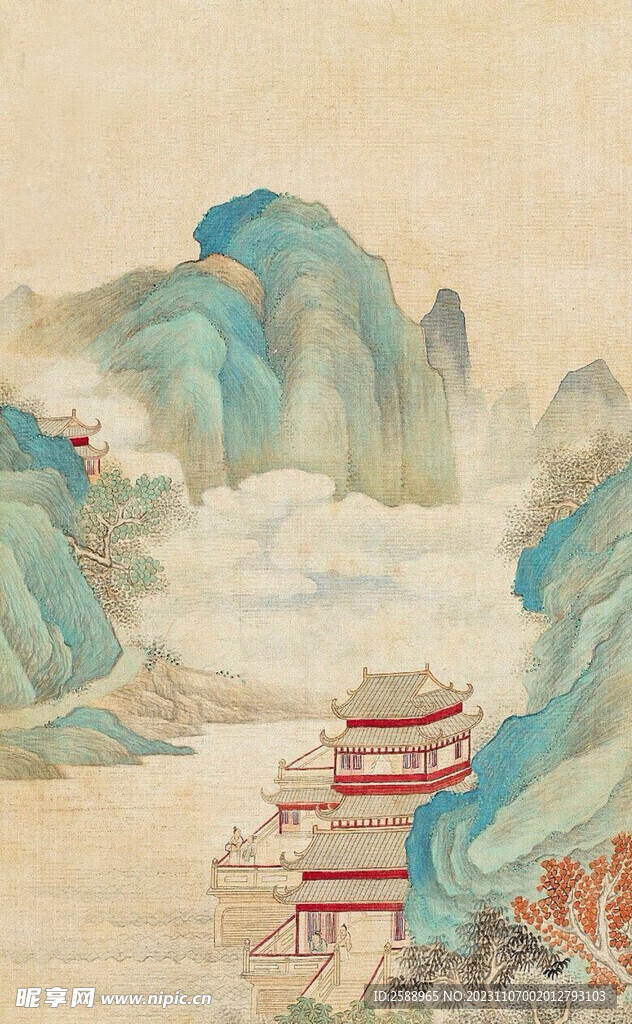 国风山水