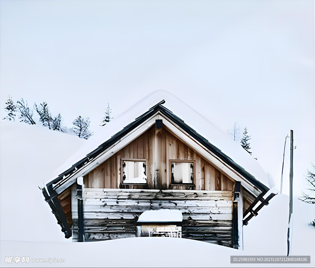 雪地小屋