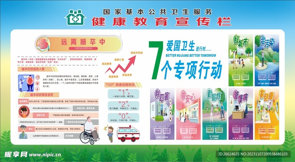 健康教育宣传栏