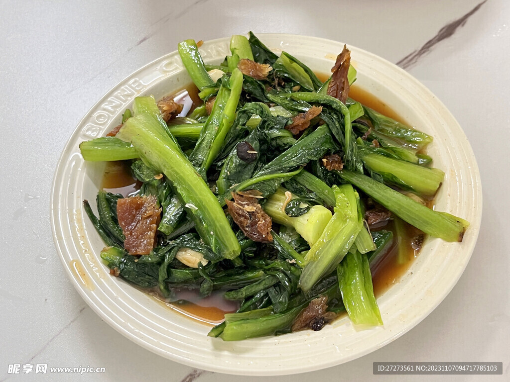 豆豉鲮鱼油麦菜摄影图__传统美食_餐饮美食_摄影图库_昵图网nipic.com