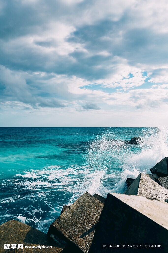 海边