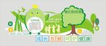 关爱儿童成长文化墙