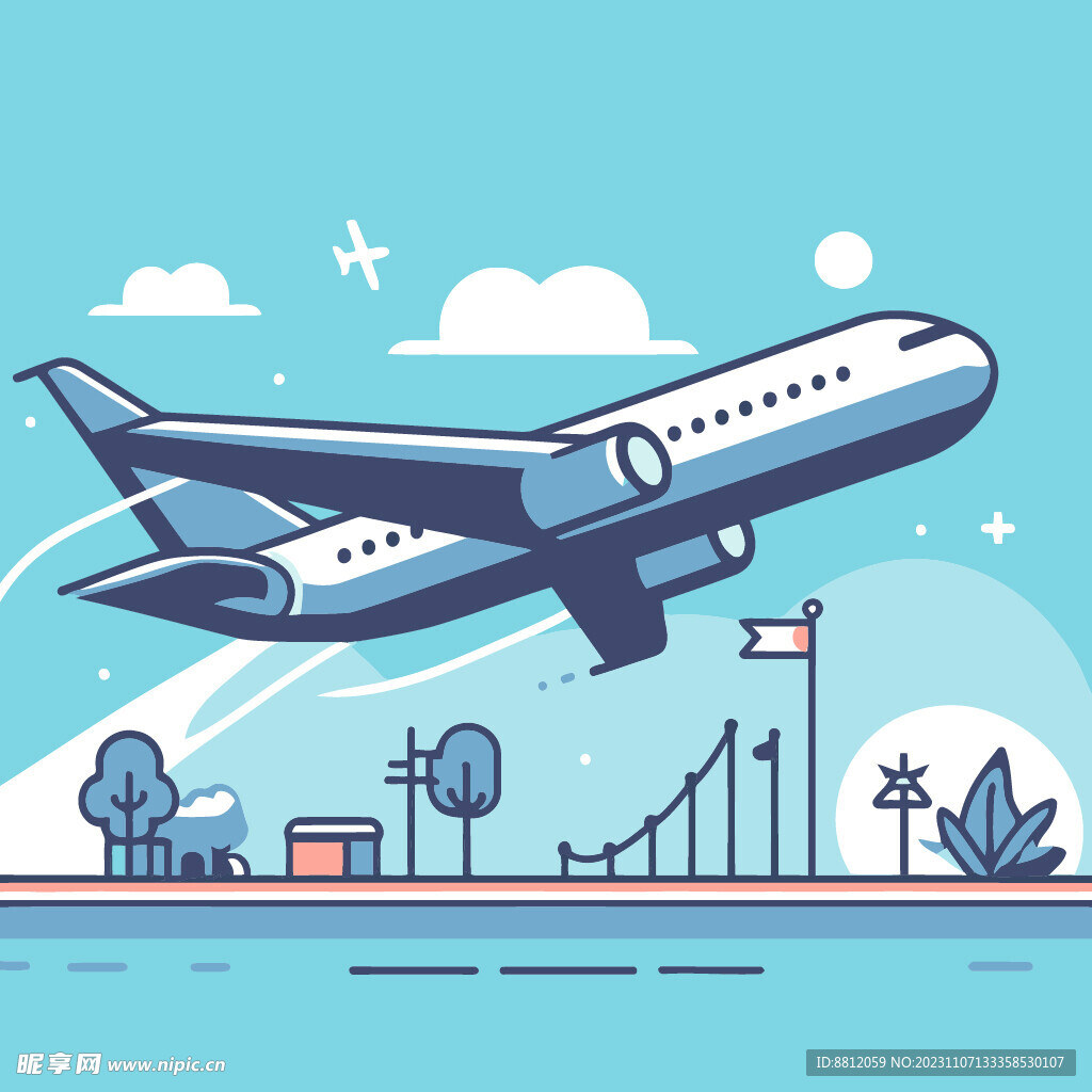 飞机旅行创意设计