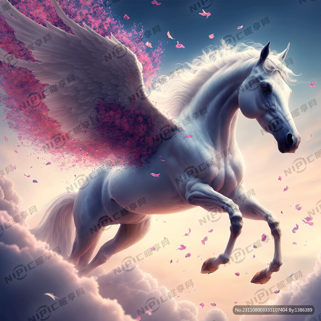 天空飞马 梦幻唯美 超高清
