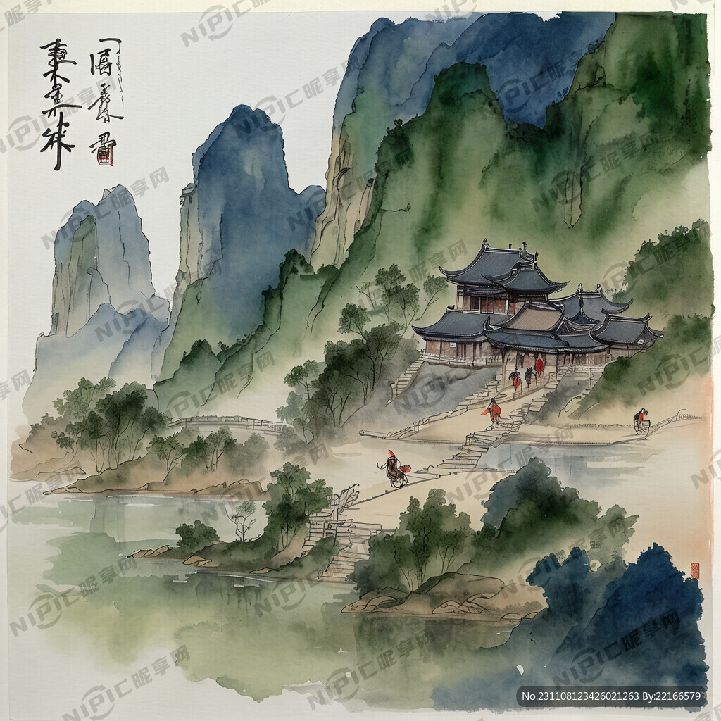 千里江山图   骑行