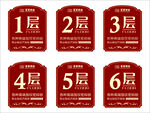 小区楼层牌