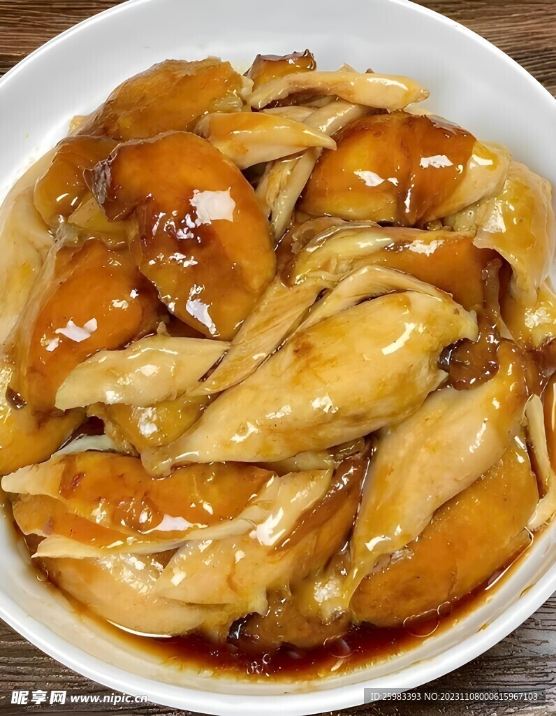 油焖鸡腿