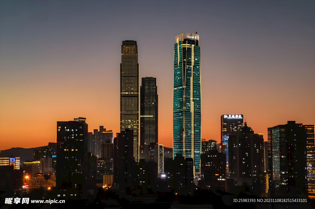 城市夜景