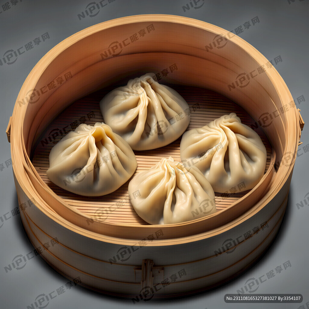 小笼包 开口