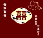 结婚展板
