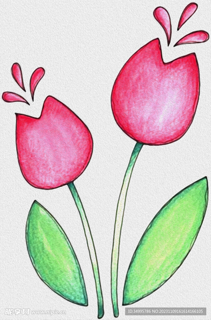 花 