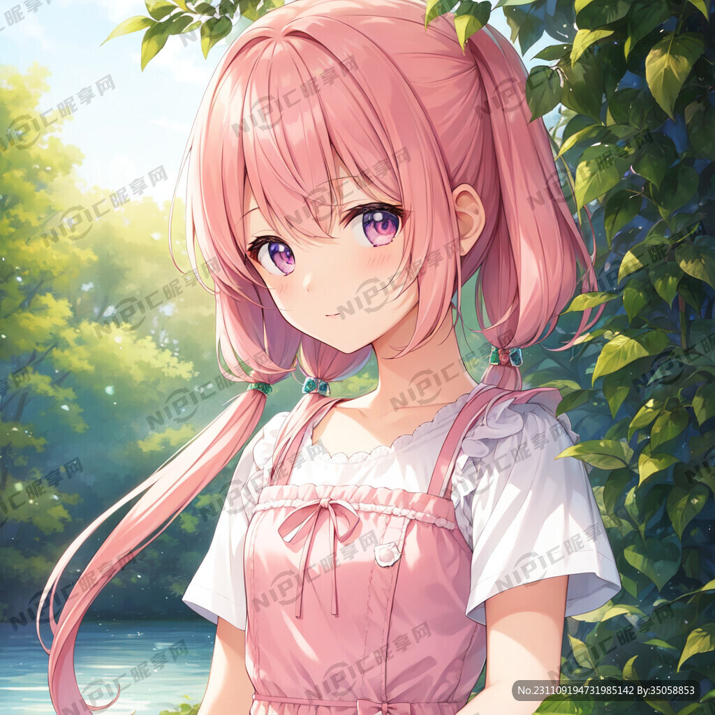 棉花和女孩 桃粉色 小清新