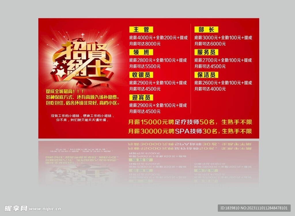 招聘海报