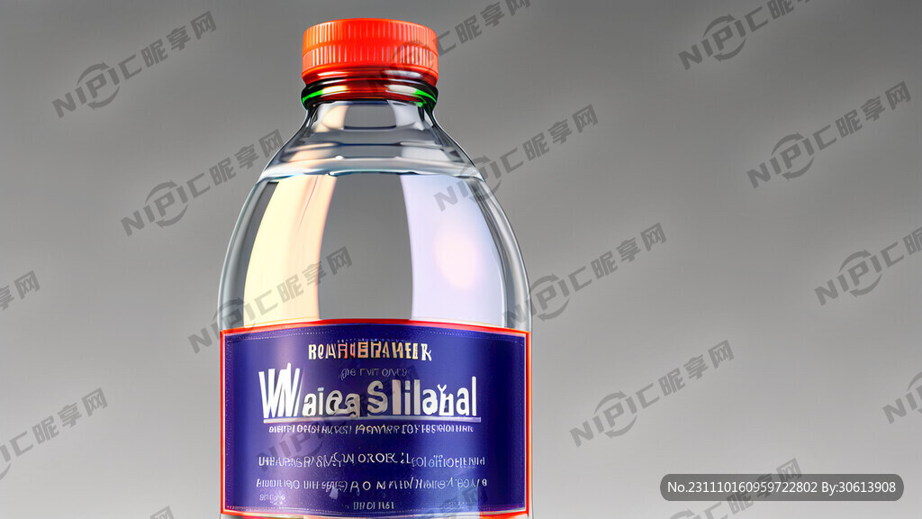 塑料瓶装水标签