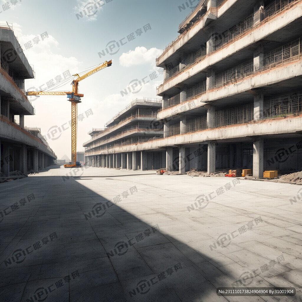 建筑工地   空旷地面