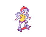 滑板女孩