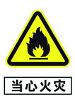 当心火灾