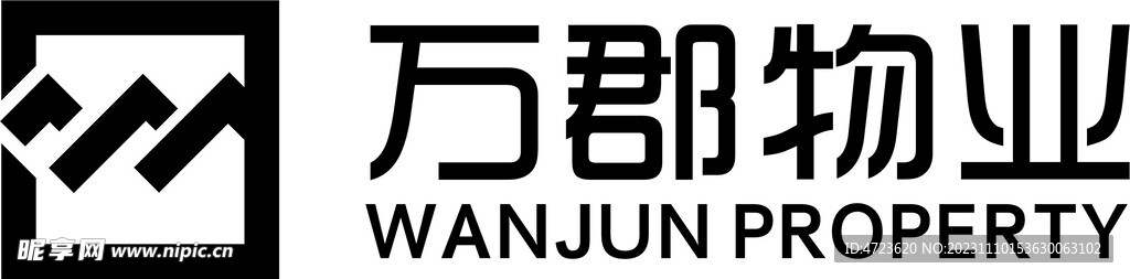 万郡物业LOGO