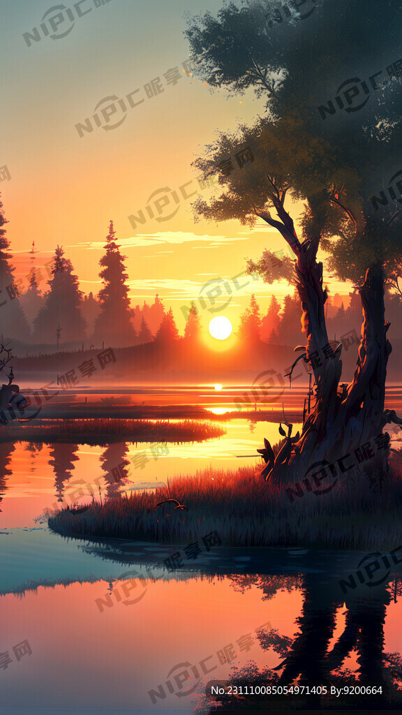 泉中水 上有大太阳