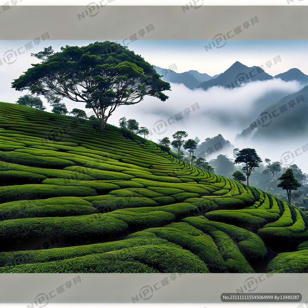 茶山 顾名思义 山多林密 此外