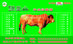 牛肉分解图