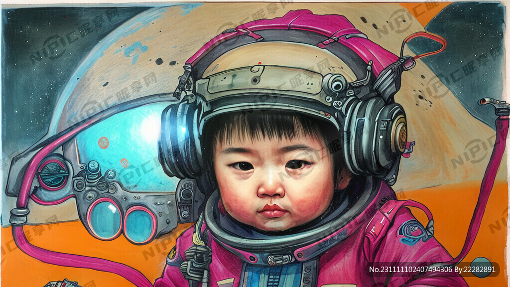 幼儿科幻画