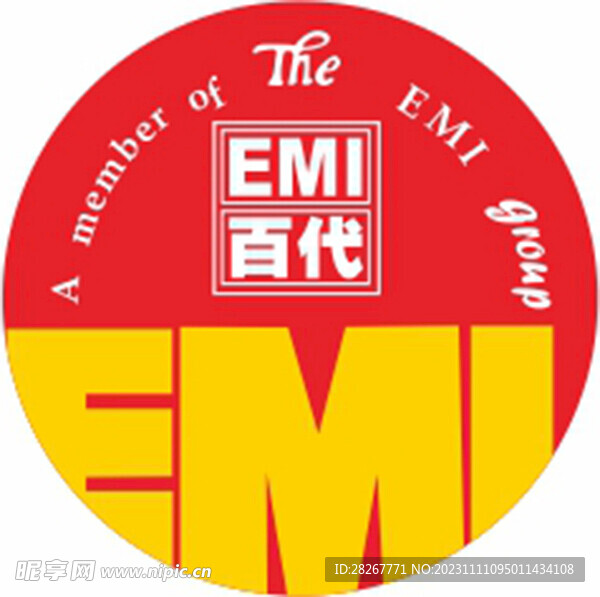 EMI logo  百代