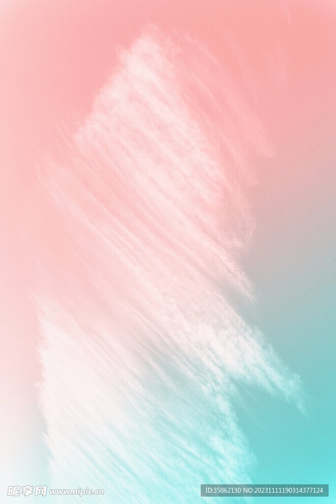美丽的云层