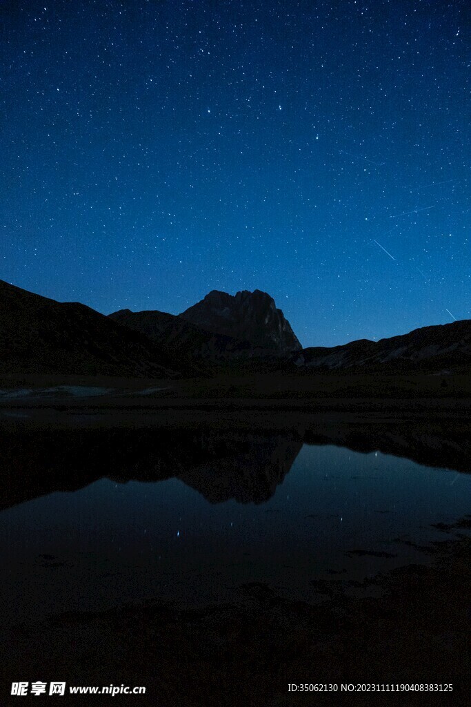 晚间山水
