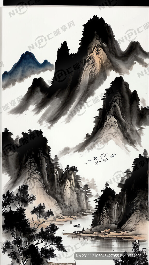 山水画