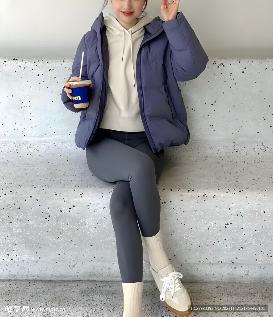休闲的女孩