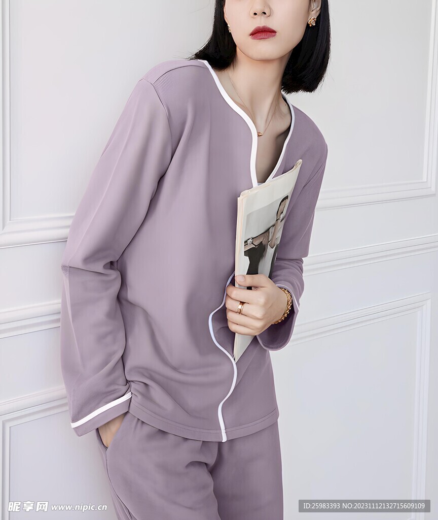 休闲的女孩